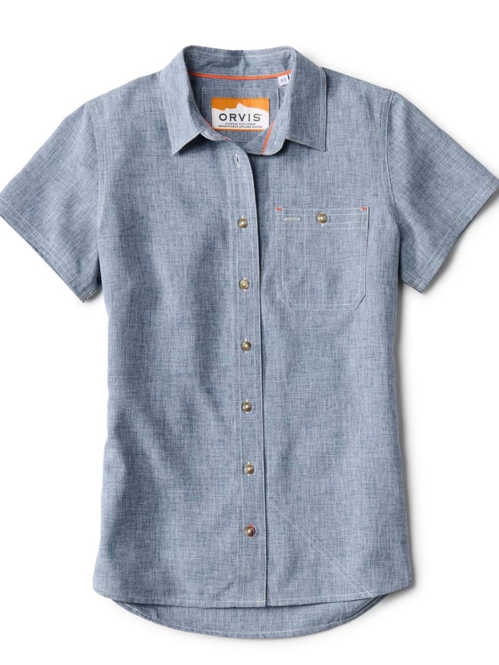 Orvis Women’s Tech Chambray Short-Sleeve Work Shirt